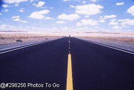 Empty road